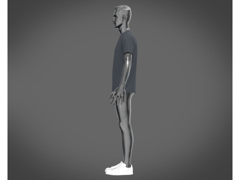 T-Shirt 6 Styles Pack Modelo 3D