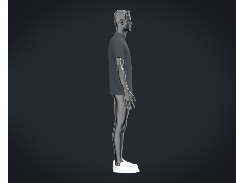 T-Shirt 6 Styles Pack Modelo 3D