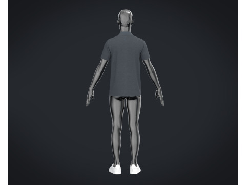 T-Shirt 6 Styles Pack Modelo 3D
