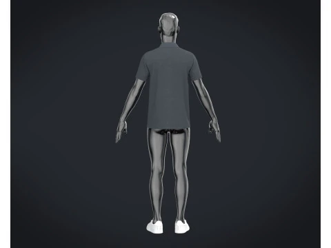 T-Shirt 6 Styles Pack 3D Model