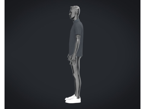 T-Shirt 6 Styles Pack Modelo 3D