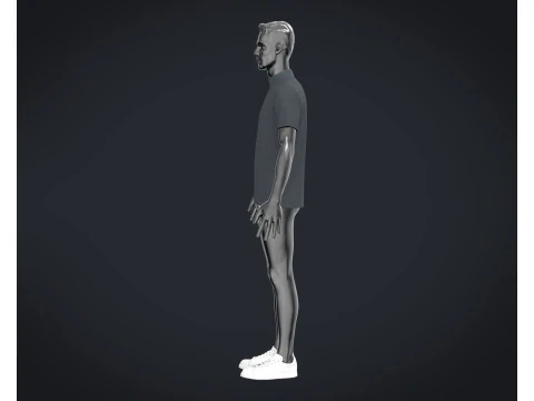 T-Shirt 6 Styles Pack 3D Model