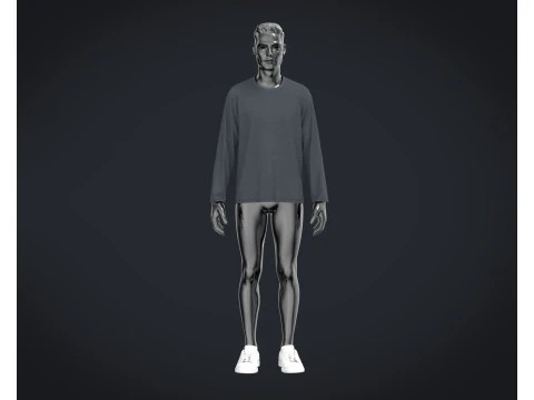 T-Shirt 6 Styles Pack 3D Model