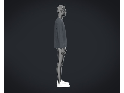 T-Shirt 6 Styles Pack Modelo 3D