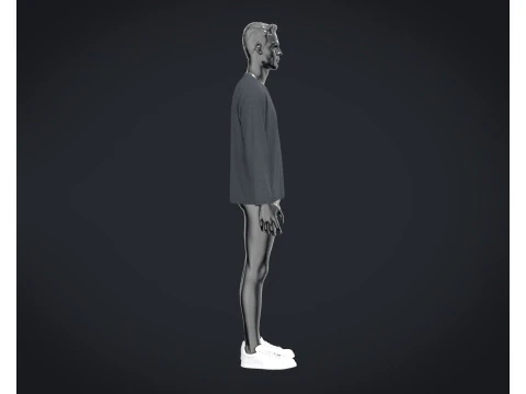 T-Shirt 6 Styles Pack 3D Model