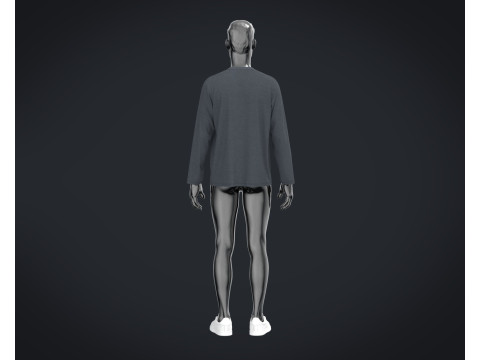 T-Shirt 6 Styles Pack Modelo 3D