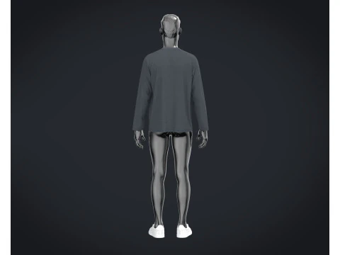 T-Shirt 6 Styles Pack 3D Model