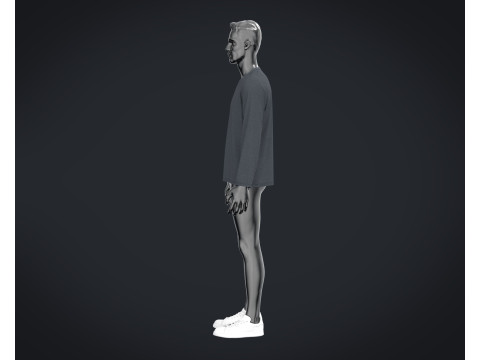 T-Shirt 6 Styles Pack Modelo 3D
