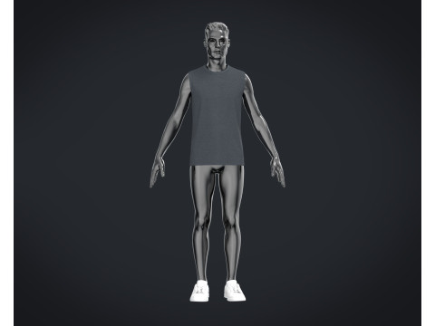 T-Shirt 6 Styles Pack Modelo 3D