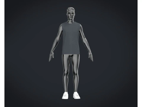 T-Shirt 6 Styles Pack 3D Model