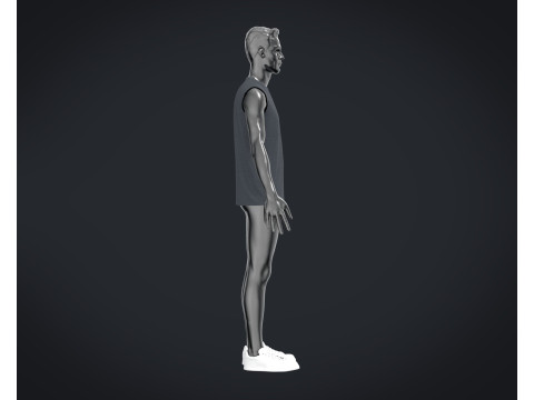 T-Shirt 6 Styles Pack Modelo 3D
