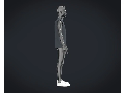 T-Shirt 6 Styles Pack 3D Model