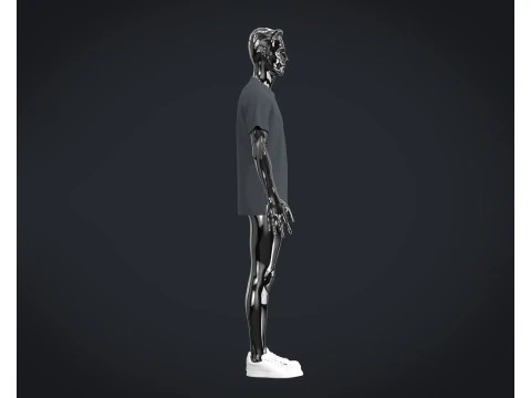 T-Shirt 6 Styles Pack 3D Model