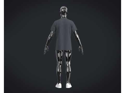 T-Shirt 6 Styles Pack Modelo 3D