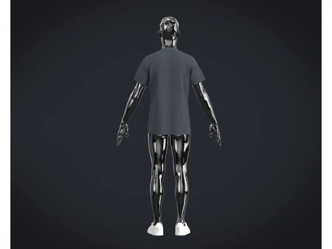 T-Shirt 6 Styles Pack 3D Model
