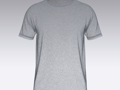 T-Shirt 6 Styles Pack Modelo 3D