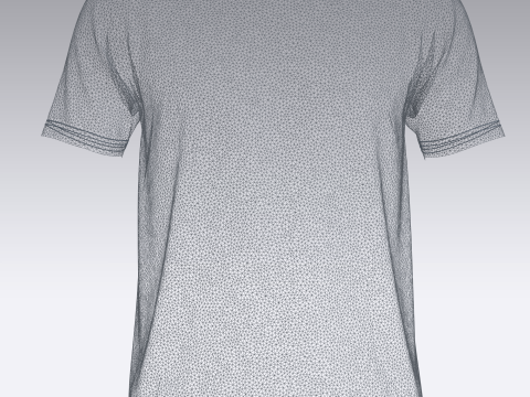 T-Shirt 6 Styles Pack Modelo 3D