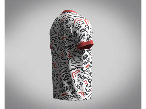 T-Shirt AOP 3D Model