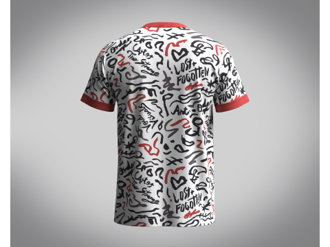 T-Shirt AOP 3D मॉडल