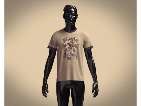 T-Shirt BREAK DANCE 3D Model