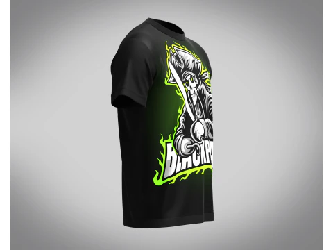 T-Shirt BLACKPIRATE 3D Model