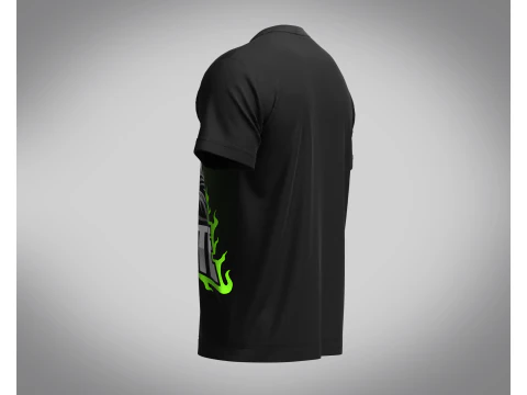 T-Shirt BLACKPIRATE 3D Model