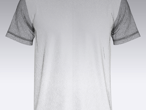 T-Shirt BLACKPIRATE 3D Model
