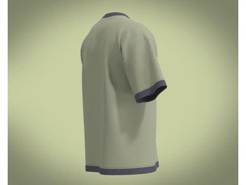 T-Shirt DIVINE 66 3D 模型