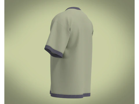 T-Shirt DIVINE 66 3D Model