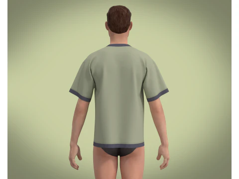 T-Shirt DIVINE 66 3D Model