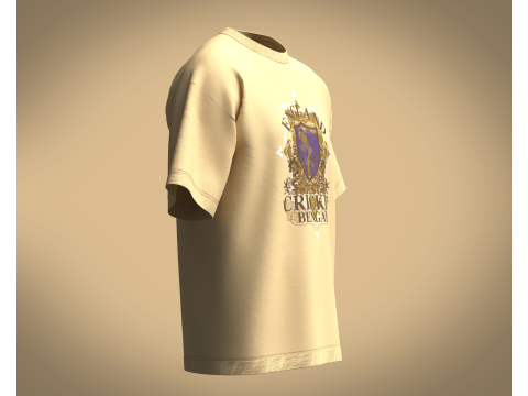 T-Shirt ENGLAND 3D Modell