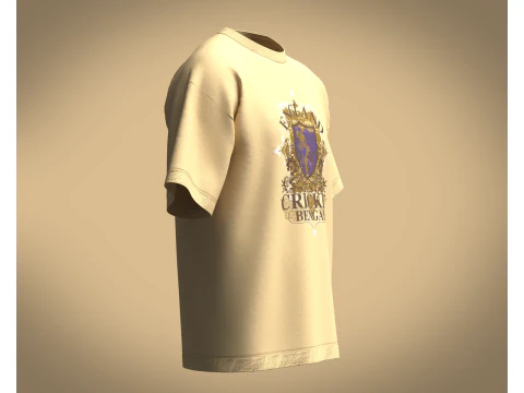 T-Shirt ENGLAND 3D Model