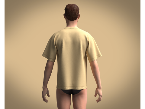 T-Shirt ENGLAND 3D Modell