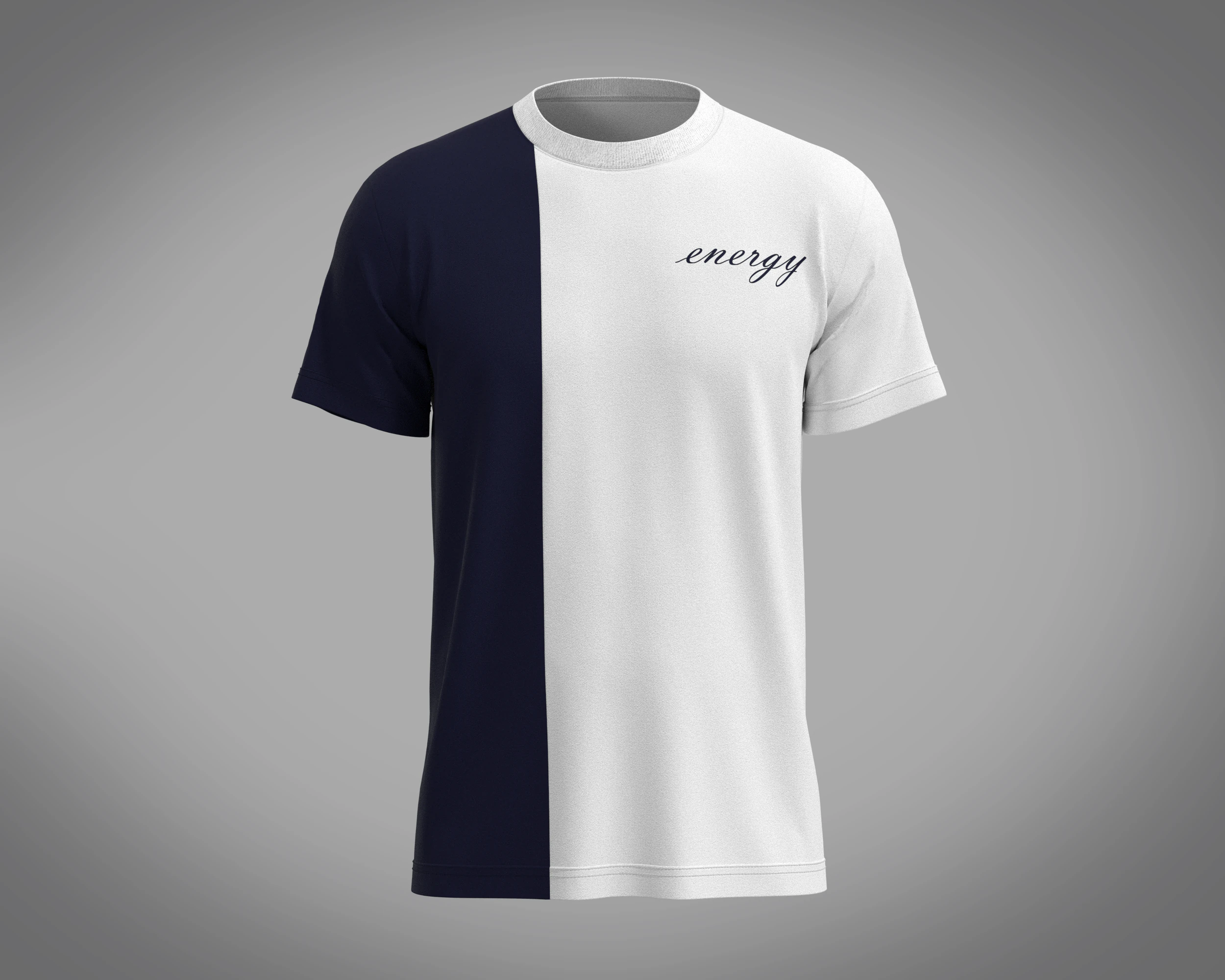 T-Shirt energy 3D Model .c4d .max .obj .3ds .fbx .stl .blend 