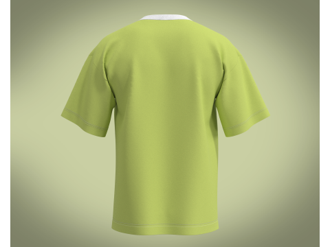 T-Shirt HAPPINESS Modèle 3D