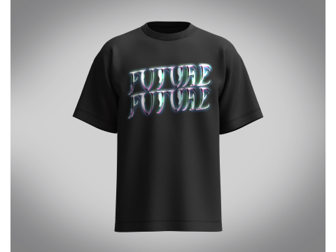 T-Shirt Future 3D Model