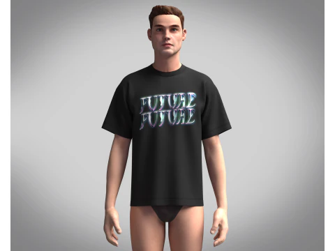 T-Shirt Future 3D Model
