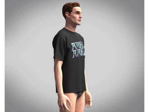 T-Shirt Future 3D Model