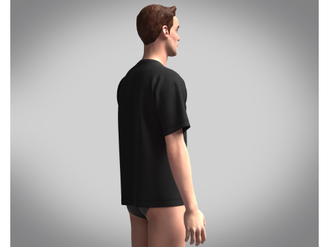 T-Shirt Futur Modèle 3D