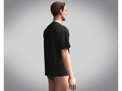 T-Shirt Future 3D Model