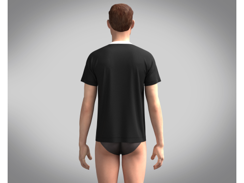 T-Shirt HELSINK 3D मॉडल