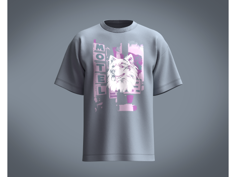 T-Shirt Motel 3D Model