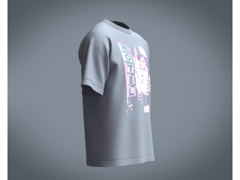 T-Shirt Motel 3D 모델