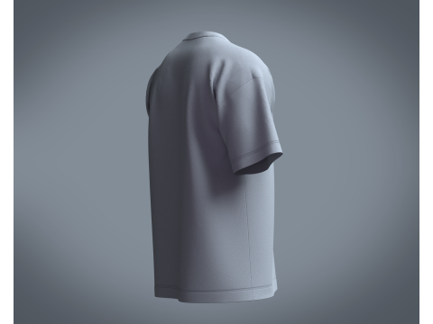 T-Shirt Motel 3D 모델
