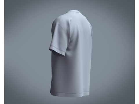 T-Shirt Motel 3D 모델