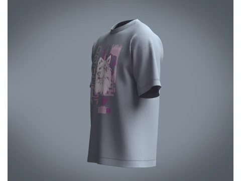 T-Shirt Motel 3D Model