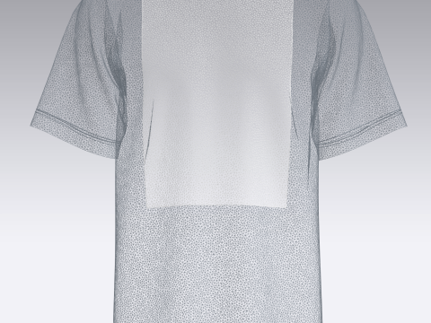 T-Shirt Motel 3D 모델