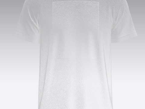 Tshirt - LEAVE 3D Modell