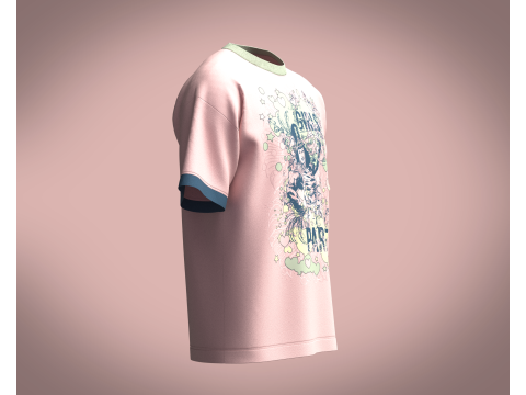 T-Shirt Parade 3D 模型