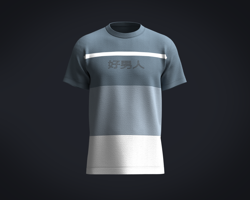 Tshirt - Nice Model 3D .c4d .max .obj .3ds .fbx .stl .blend